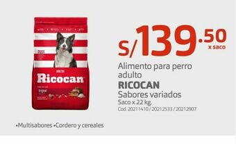Makro Comida para perros ricocan oferta