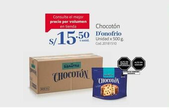 Makro Chocoton d'onofrio oferta
