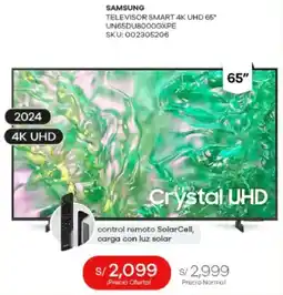 Estilos Samsung televisor smart 4k uhd 65* oferta