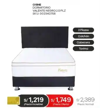 Estilos Cisne dormitorio oferta