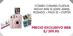Combo cámara fujifilm