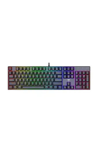 Tiendas EFE Teclado gamer mecánico t-dagger frigate oferta