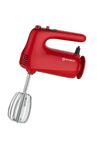 Tiendas EFE Batidora manual imaco hm505r 5 velocidades 150w oferta