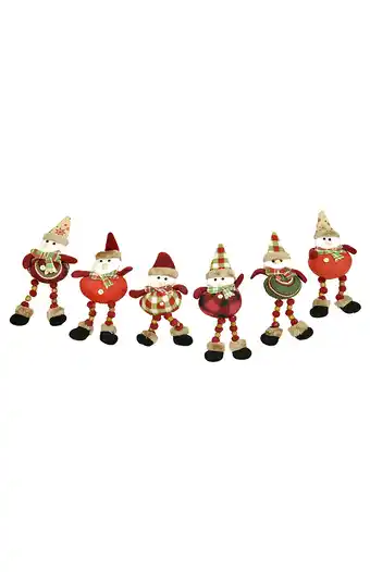 Tiendas EFE Muñecos de tela colgante - set x 6 oferta