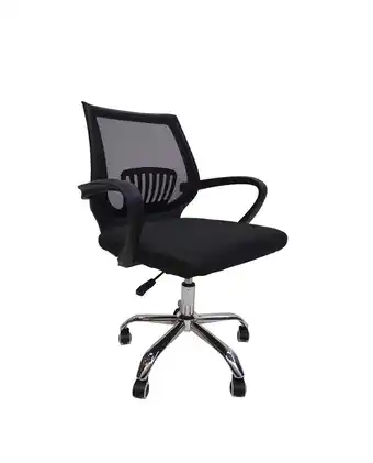 Tiendas EFE Silla giratoria megaoffice sara negro oferta