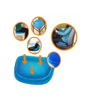 Tiendas EFE Asiento cojin confortable de gel+funda generico oferta