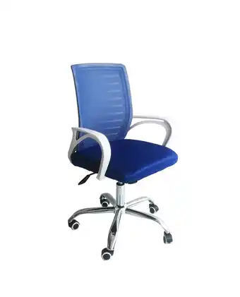 Tiendas EFE Silla giratoria megaoffice atlante azul oferta