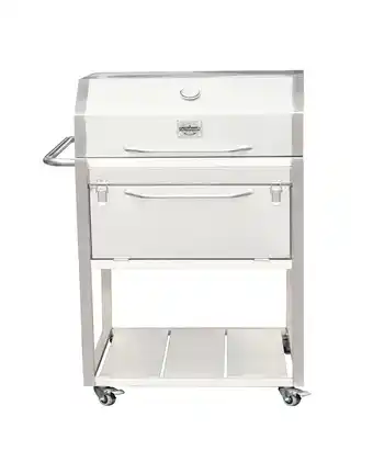 Tiendas EFE Parrilla broker 300 con caja china la carbonera grill aisi 304 oferta