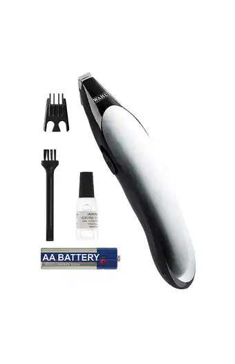 Tiendas EFE Cortadora de cabello con diseño wahl lápiz trimmer - plata oferta