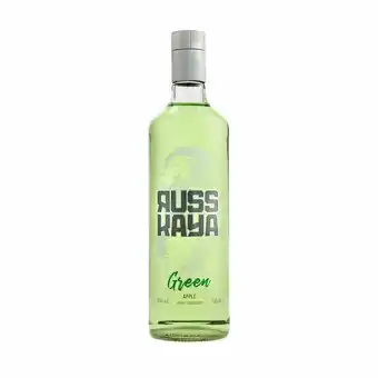 Tottus Vodka russkaya green apple 750ml oferta