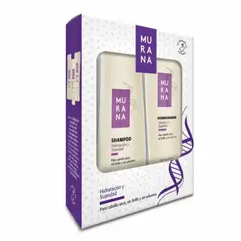 Pack murana sh+ac hidrat y suavi 400 ml