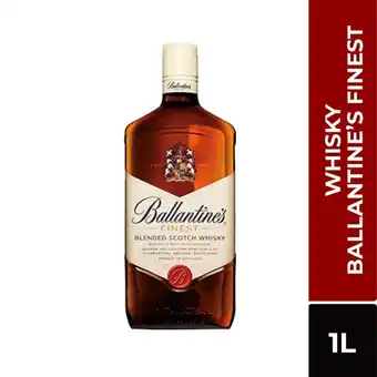 Tottus Ballantines finest 1000 ml 12/1 oferta