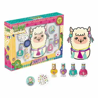Tottus Estuche beauty set med llama oferta
