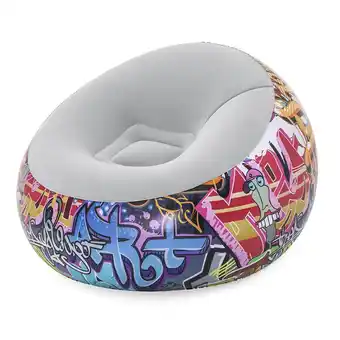 Tottus Sillon inflable grafiti oferta