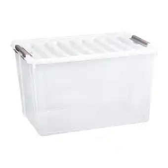 Tottus Caja organizadora plastico 70l v19 oferta