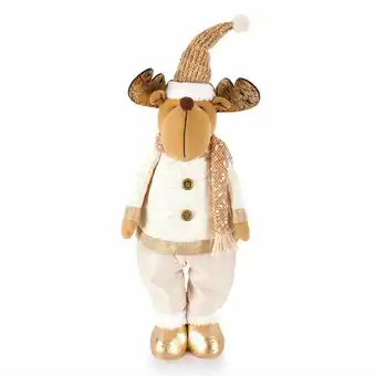 Tottus Peluche retractil reno dorado 63 cm coleccion alegria oferta