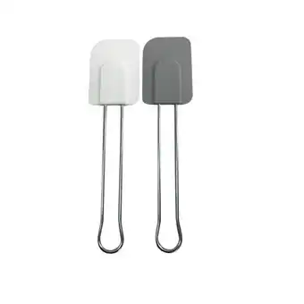 Espatula silicona mango metal