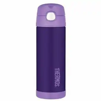 Tottus Thermos acero para liquidos morado 470 ml oferta