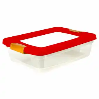 Tottus Caja broadway mediana n1 c/tapa 14 lt oferta