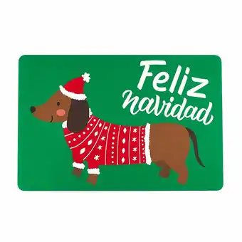 Tottus Felpudo feliz navidad diseños surtido oferta
