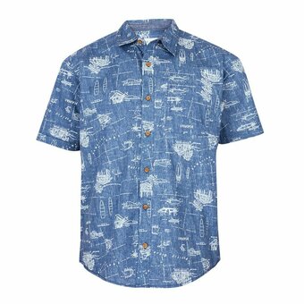 Tottus Camisa estampada oferta