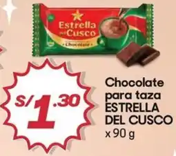 Hiperbodega Precio Uno ESTRELLA DEL CUSCO Chocolate para taza oferta