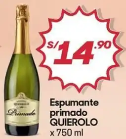 Hiperbodega Precio Uno QUIEROLO Espumante primado oferta