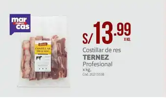 Makro Costillas ternez oferta