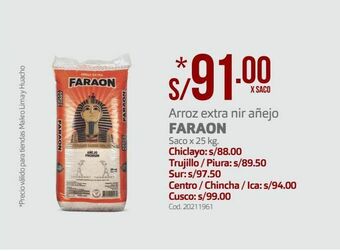 Makro Arroz faraon oferta