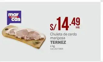 Makro Chuletas ternez oferta