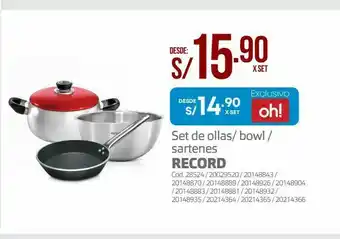 Makro Ollas record oferta
