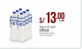 Makro Agua cielo oferta