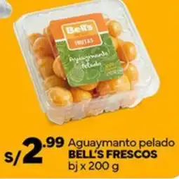 Plaza Vea Bell's frescos aguaymanto pelado oferta