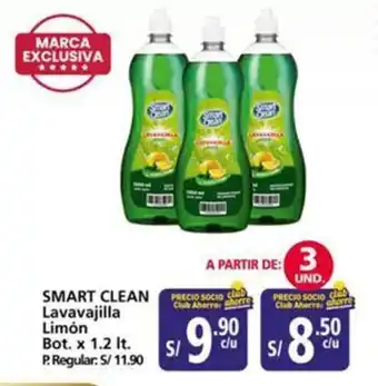 Mayorsa SMART CLEAN Lavavajilla Limón Bot. x 1.2 It. oferta