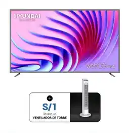 Ripley Televisor smart tv hyundai 4k ultra hd 58" hyled5808w4km oferta