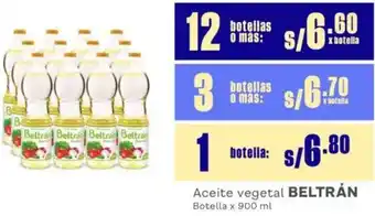 Makro Beltrán aceite vegetal oferta