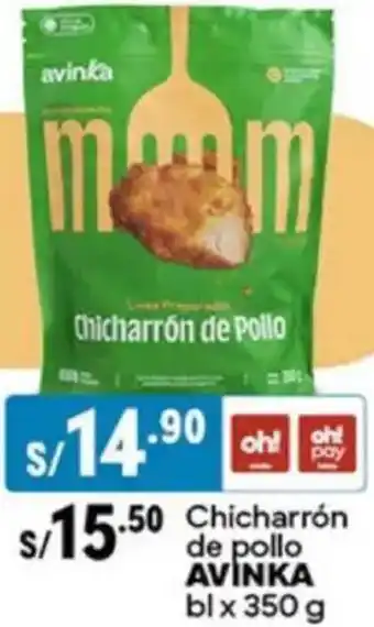 Plaza Vea Avinka chicharrón oferta