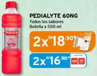 Mifarma Pedialyte 60NG oferta