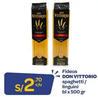 Mass Fideos Don Vittorio Spaghetti/Linguini 500g oferta