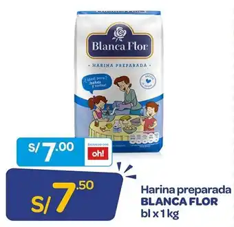 Mass Harina Preparada Blanca Flor 1kg oferta