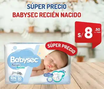 Súper Percio Babysec Recién Nacido