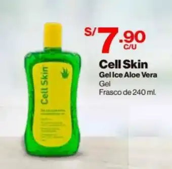 InkaFarma Cell Skin Gel Ice Aoe Vera 240ml oferta