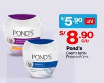 Pond's Crema Facial 50ml
