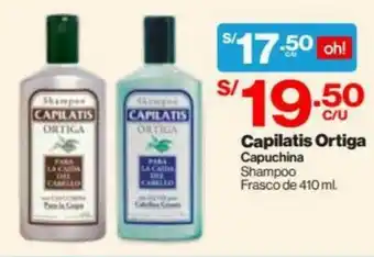 InkaFarma Capilatis Ortiga Capuchina Shampoo 410ml oferta
