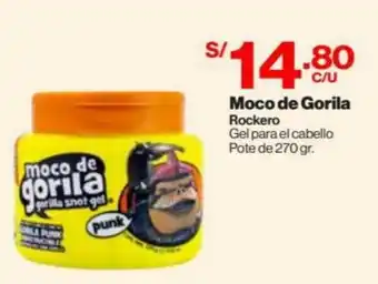 Moco de Gorila Rockero 270g