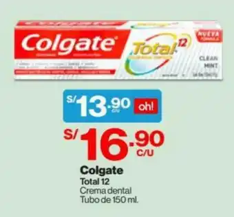 InkaFarma Colgate Total 12 150ml oferta