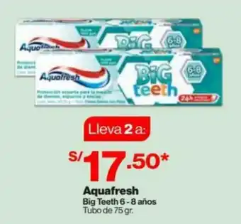 Aquafresh Big Teeth 75g
