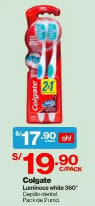 InkaFarma Colgate Luminous White oferta