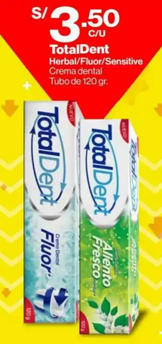 InkaFarma Total Dent Herbal/Fluor/Sensitive 120g oferta