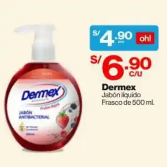 InkaFarma Dermex Jabón Líquido 500ml oferta